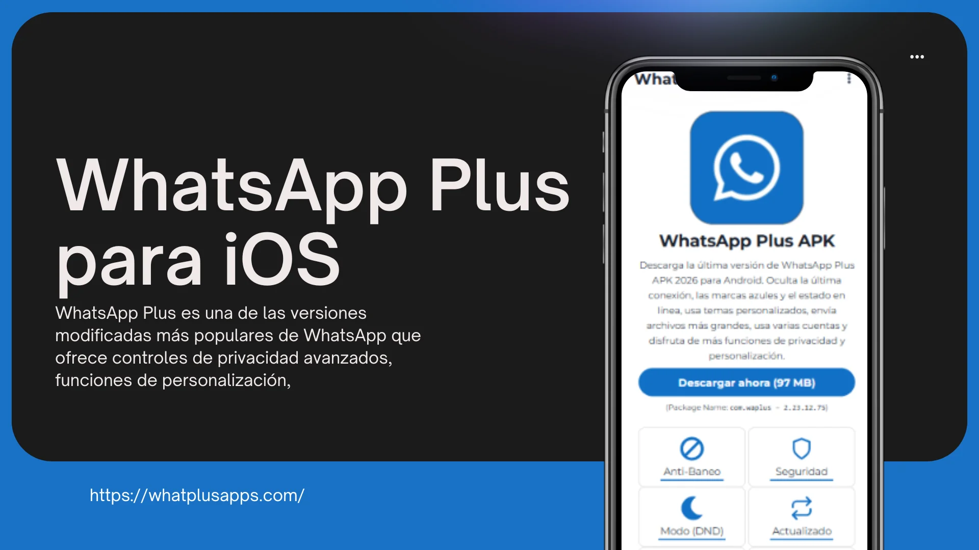 WhatsApp Plus Download for iOS